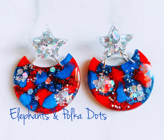 Fourth of July Earrings