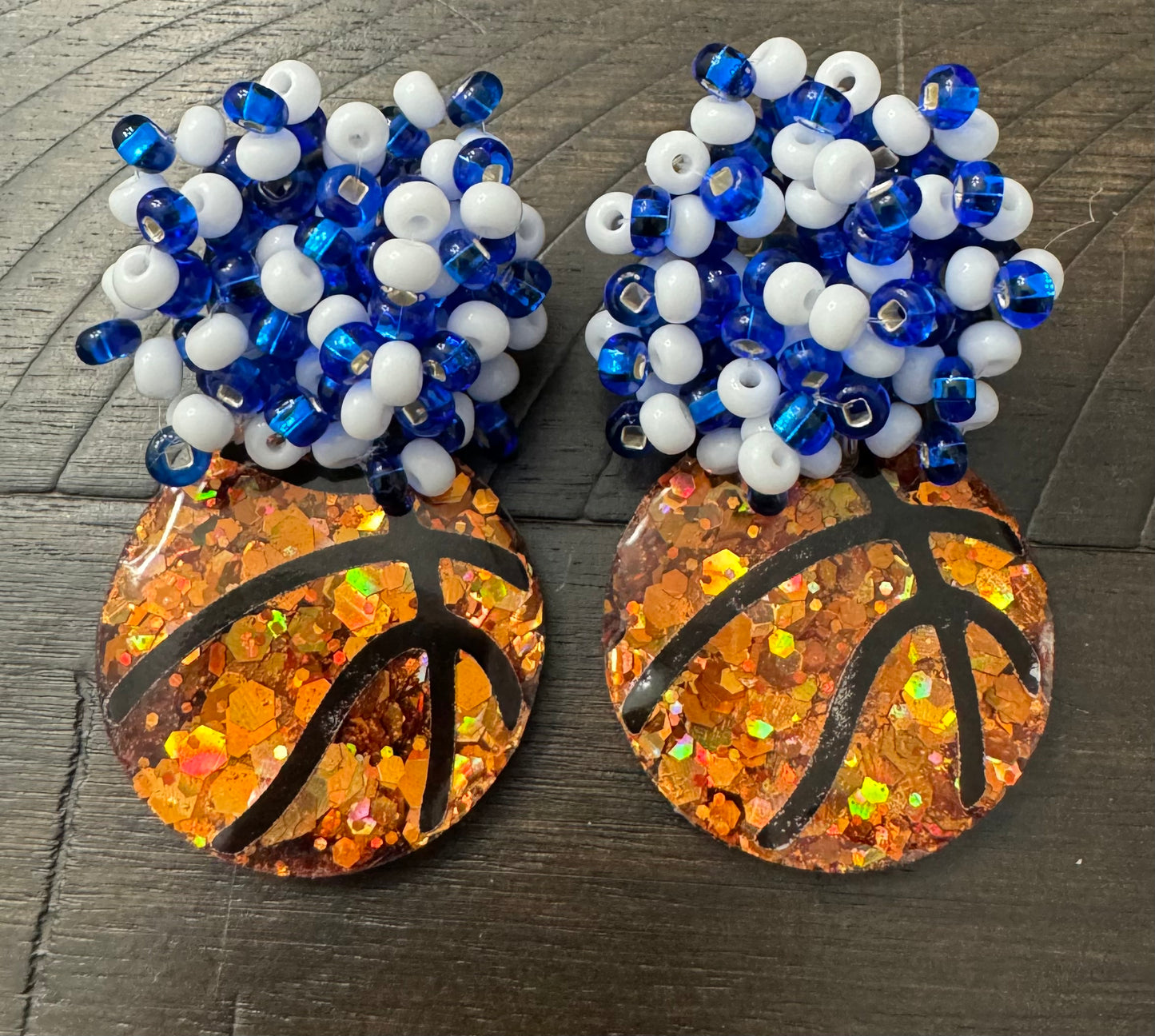 Team Basketball  Earrings