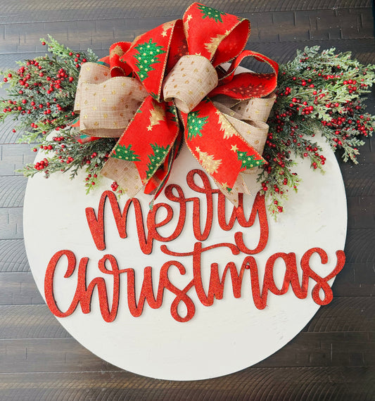 Merry Christmas Door Hanger