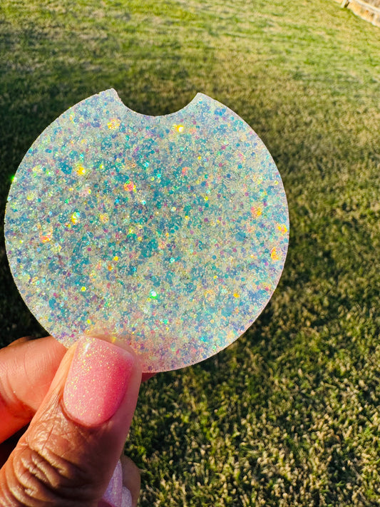 Glittery Car Coasters