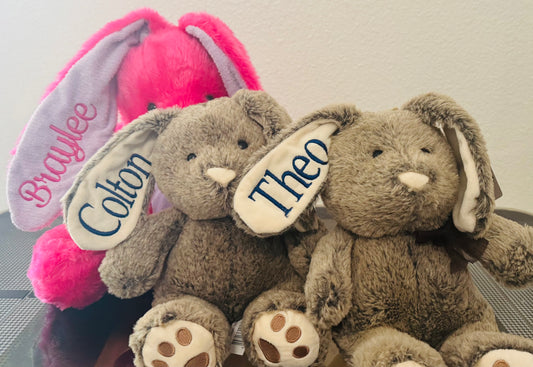 Customized Stuffed Bunnies