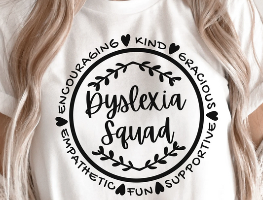 Dyslexia Team Shirt