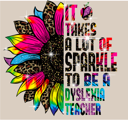 Dyslexia Sunflower