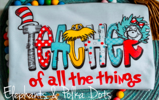 Teacher of all the Things