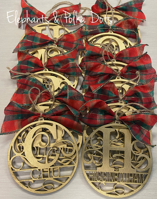 Personalized Ornament