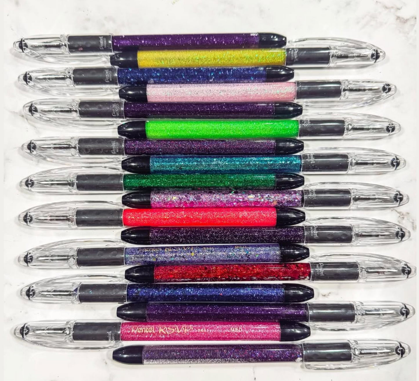Glittery Pens- Heidi