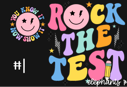 Test, Test, Test!