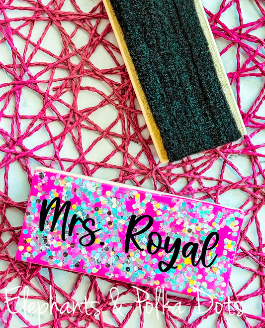 Personalized Teacher Eraser