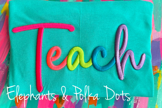 3D Teach Shirt
