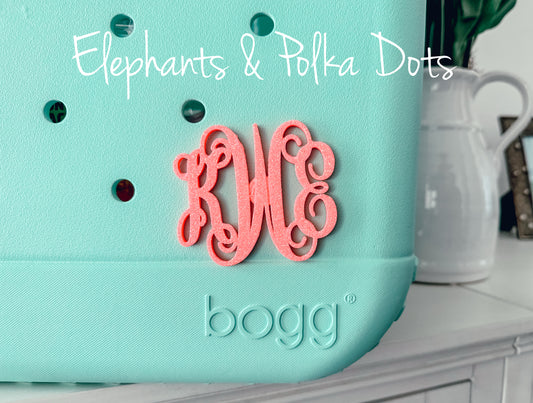 Bag Charm-Monogram