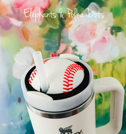 Baseball Tumbler Topper