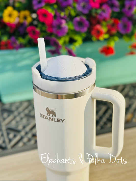 Volleyball Tumbler Topper