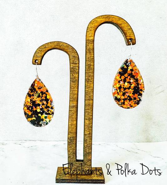 Halloween Tear Drops Earrings
